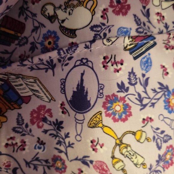 Vera Bradley Disney Exclusive Limited Edition LARGE Tote BELLE - NWT - Picture 9 of 9
